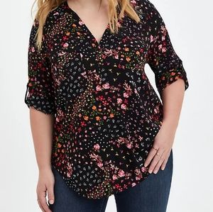 Torrid Harper Floral Top